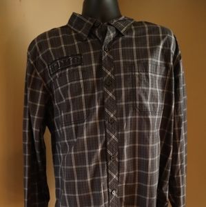 HARLEY DAVIDSON HDMC PLAIN BUTTON UP 2X / XXL SHIRT